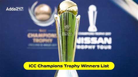 odds icc champions trophy|ICC Champions Trophy results & scores, Cricket World .